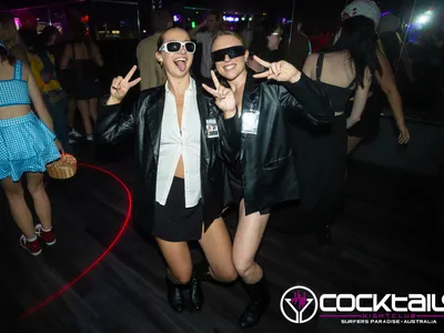 A professional photo of guests enjoying themselves at Cocktails Nightclub from our gallery.