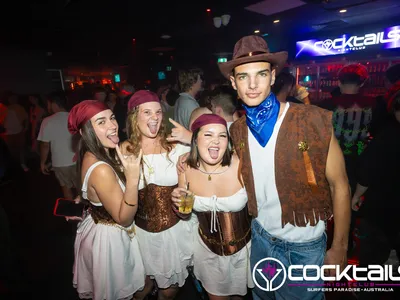 A professional photo of guests enjoying themselves at Cocktails Nightclub from our gallery.