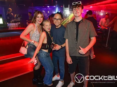 A professional photo of guests enjoying themselves at Cocktails Nightclub from our gallery.