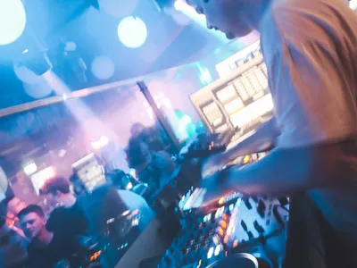 A professional photo of guests enjoying themselves at Cocktails Nightclub from our gallery.