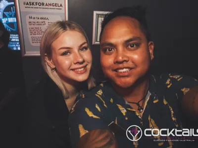 A professional photo of guests enjoying themselves at Cocktails Nightclub from our gallery.