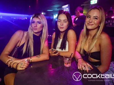 A professional photo of guests enjoying themselves at Cocktails Nightclub from our gallery.