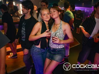 A professional photo of guests enjoying themselves at Cocktails Nightclub from our gallery.