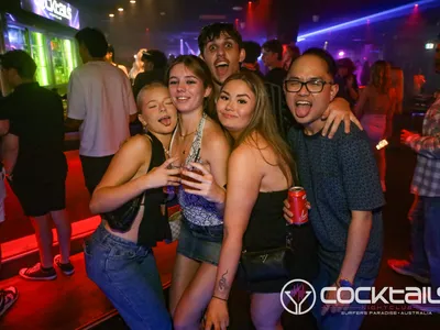 A professional photo of guests enjoying themselves at Cocktails Nightclub from our gallery.