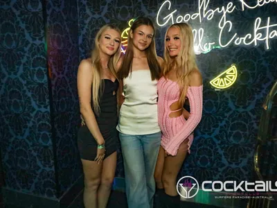 A professional photo of guests enjoying themselves at Cocktails Nightclub from our gallery.