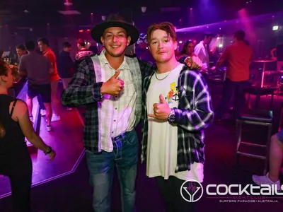 A professional photo of guests enjoying themselves at Cocktails Nightclub from our gallery.