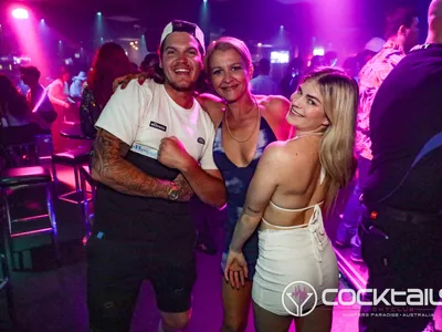 A professional photo of guests enjoying themselves at Cocktails Nightclub from our gallery.