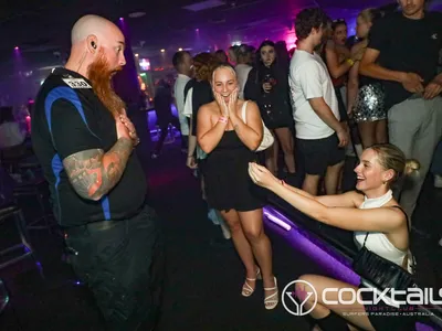 A professional photo of guests enjoying themselves at Cocktails Nightclub from our gallery.