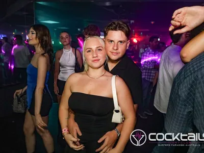 A professional photo of guests enjoying themselves at Cocktails Nightclub from our gallery.