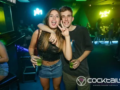 A professional photo of guests enjoying themselves at Cocktails Nightclub from our gallery.