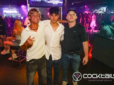 A professional photo of guests enjoying themselves at Cocktails Nightclub from our gallery.