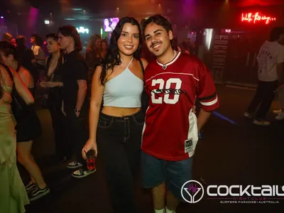 A professional photo of guests enjoying themselves at Cocktails Nightclub from our gallery.