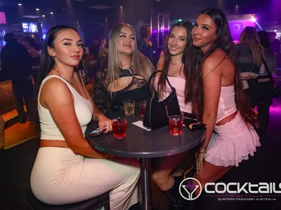 A professional photo of guests enjoying themselves at Cocktails Nightclub from our gallery.