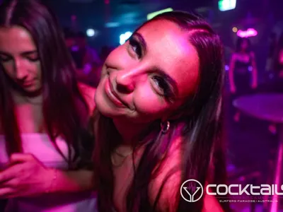 A professional photo of guests enjoying themselves at Cocktails Nightclub from our gallery.