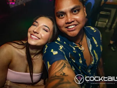 A professional photo of guests enjoying themselves at Cocktails Nightclub from our gallery.