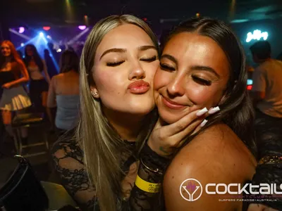 A professional photo of guests enjoying themselves at Cocktails Nightclub from our gallery.