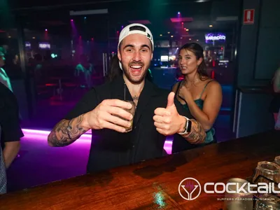 A professional photo of guests enjoying themselves at Cocktails Nightclub from our gallery.