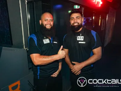 A professional photo of guests enjoying themselves at Cocktails Nightclub from our gallery.