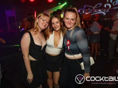 A professional photo of guests enjoying themselves at Cocktails Nightclub from our gallery.