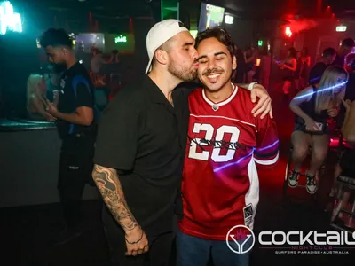 A professional photo of guests enjoying themselves at Cocktails Nightclub from our gallery.