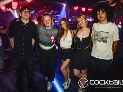 A professional photo of guests enjoying themselves at Cocktails Nightclub from our gallery.