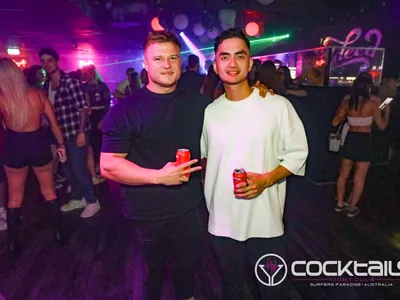 A professional photo of guests enjoying themselves at Cocktails Nightclub from our gallery.