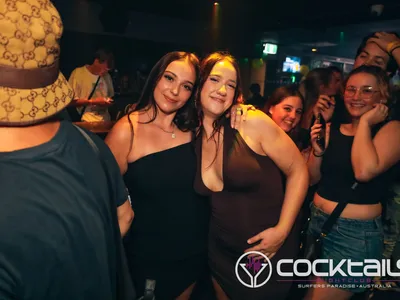 A professional photo of guests enjoying themselves at Cocktails Nightclub from our gallery.