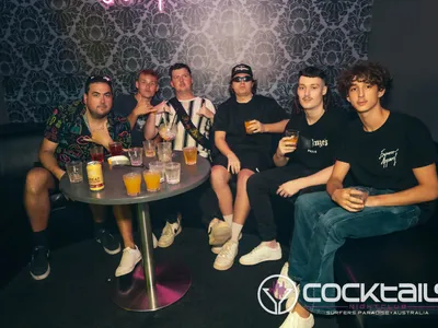 A professional photo of guests enjoying themselves at Cocktails Nightclub from our gallery.