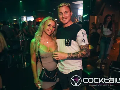 A professional photo of guests enjoying themselves at Cocktails Nightclub from our gallery.