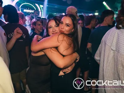 A professional photo of guests enjoying themselves at Cocktails Nightclub from our gallery.