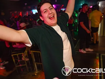 A professional photo of guests enjoying themselves at Cocktails Nightclub from our gallery.