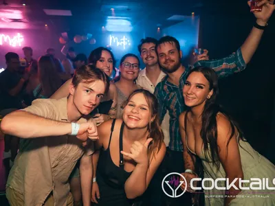 A professional photo of guests enjoying themselves at Cocktails Nightclub from our gallery.