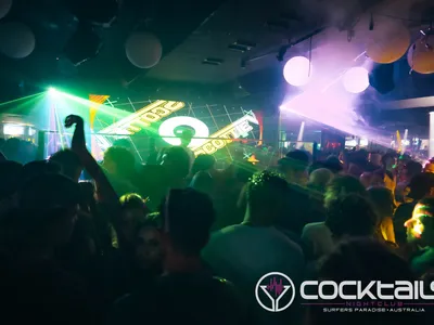 A professional photo of guests enjoying themselves at Cocktails Nightclub from our gallery.