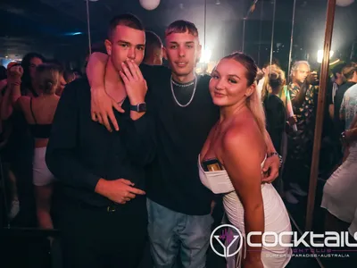 A professional photo of guests enjoying themselves at Cocktails Nightclub from our gallery.