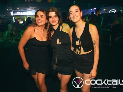 A professional photo of guests enjoying themselves at Cocktails Nightclub from our gallery.