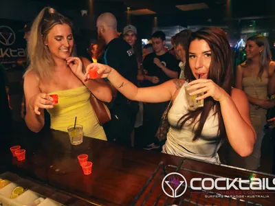 A professional photo of guests enjoying themselves at Cocktails Nightclub from our gallery.