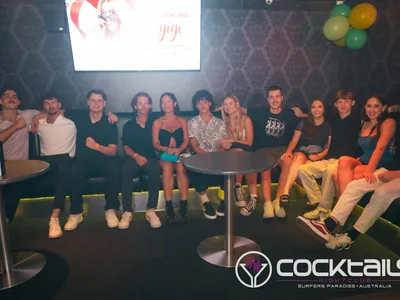 A professional photo of guests enjoying themselves at Cocktails Nightclub from our gallery.