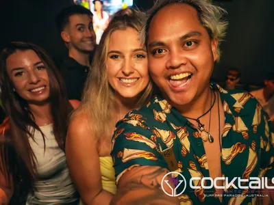 A professional photo of guests enjoying themselves at Cocktails Nightclub from our gallery.