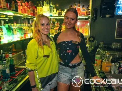 A professional photo of guests enjoying themselves at Cocktails Nightclub from our gallery.