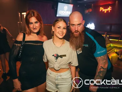 A professional photo of guests enjoying themselves at Cocktails Nightclub from our gallery.