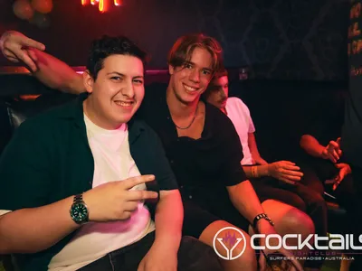 A professional photo of guests enjoying themselves at Cocktails Nightclub from our gallery.