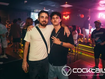 A professional photo of guests enjoying themselves at Cocktails Nightclub from our gallery.