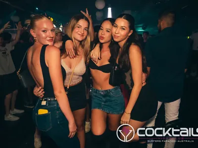 A professional photo of guests enjoying themselves at Cocktails Nightclub from our gallery.