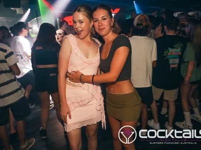 A professional photo of guests enjoying themselves at Cocktails Nightclub from our gallery.