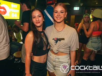 A professional photo of guests enjoying themselves at Cocktails Nightclub from our gallery.