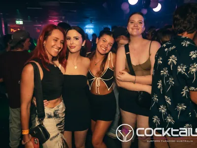 A professional photo of guests enjoying themselves at Cocktails Nightclub from our gallery.