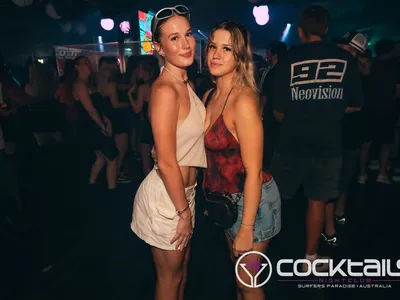 A professional photo of guests enjoying themselves at Cocktails Nightclub from our gallery.