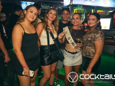 A professional photo of guests enjoying themselves at Cocktails Nightclub from our gallery.