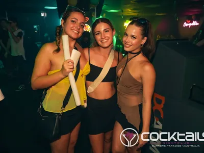 A professional photo of guests enjoying themselves at Cocktails Nightclub from our gallery.