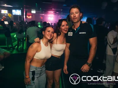 A professional photo of guests enjoying themselves at Cocktails Nightclub from our gallery.